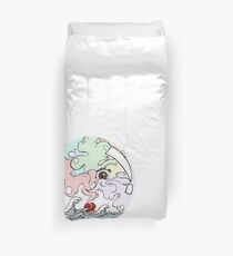 Chaos in a bubble Duvet Cover