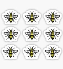 Manchester Worker Bee Stickers Sticker