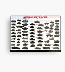 American Tracks 1917-2017 Metal Print