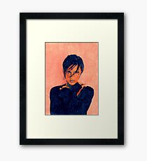 Victoria Beckham Framed Print