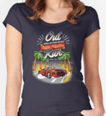 Camiseta entallada de cuello redondo Aventura de carreras