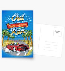 Racing Adventure Postcards
