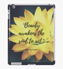 Beauty Awakens the Soul iPad Case/Skin