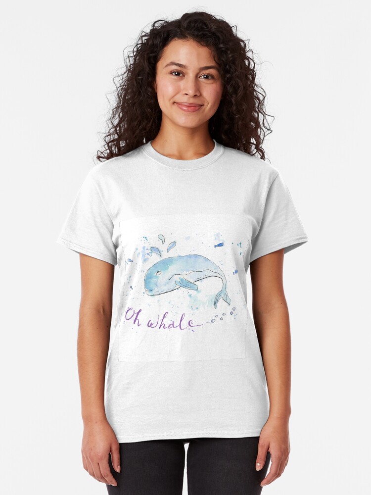 Alternate view of Oh whale... Classic T-Shirt