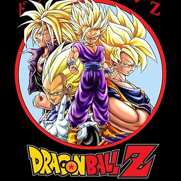 Dragon Ball Z Anime Characters Sticker for Sale by Noel142