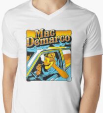 mac demarco in his car Men's V-Neck T-Shirt