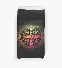 Splatter Benedict medal Duvet Cover