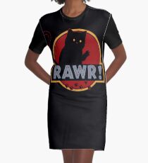 Rawr! Graphic T-Shirt Dress