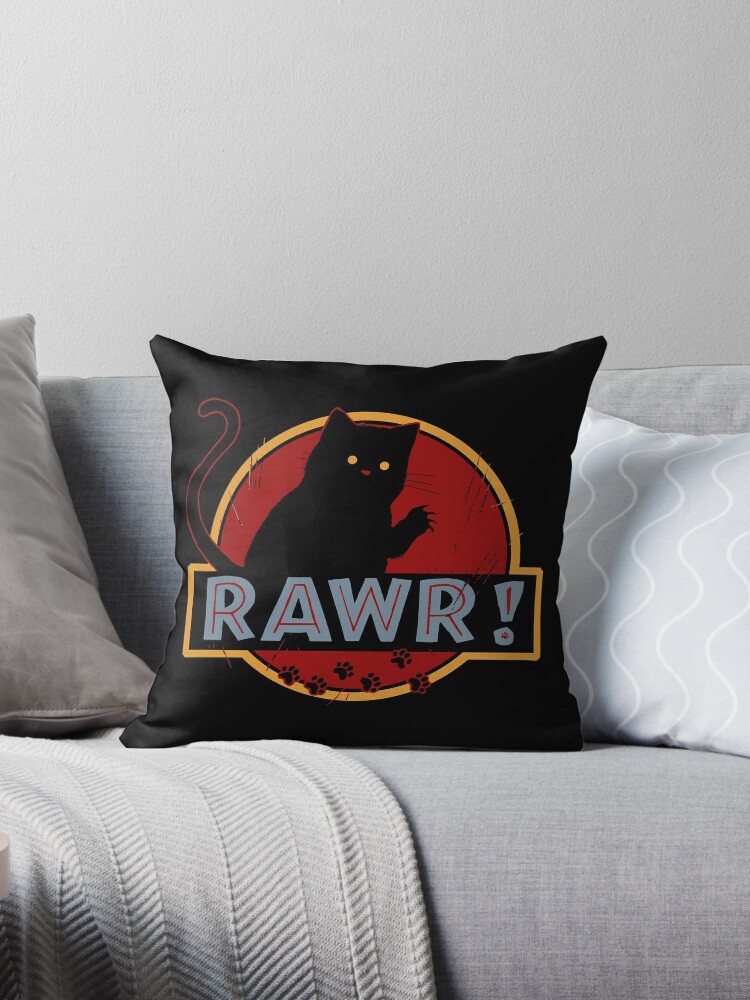 rawr pillow