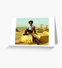 Cool Cowboy Greeting Card