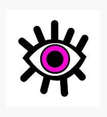 Lámina fotográfica Pink Eye