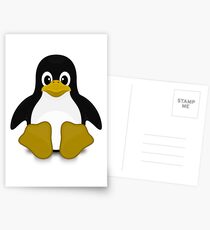 Tux Linux Postcards