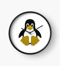 Tux Linux Clock