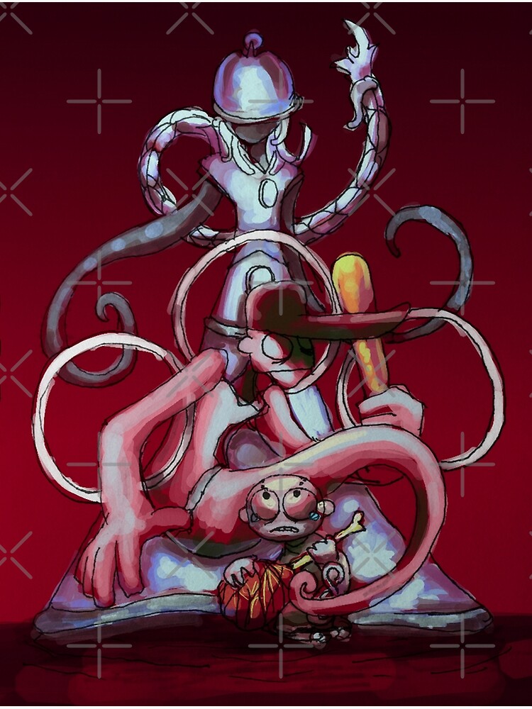 Ghosted/Battleface AU collaboration picture by Emmytwofive