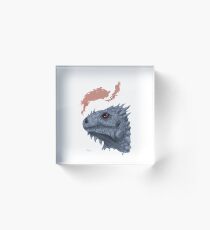 St. George's Dragon Acrylic Block