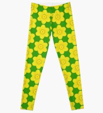 Heraldic Daffodil Leggings