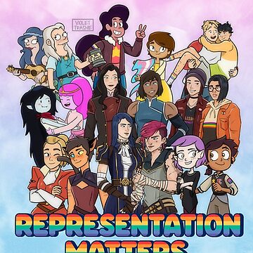 representation cartoon Poster by Violetrashie