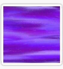 purple sky Sticker