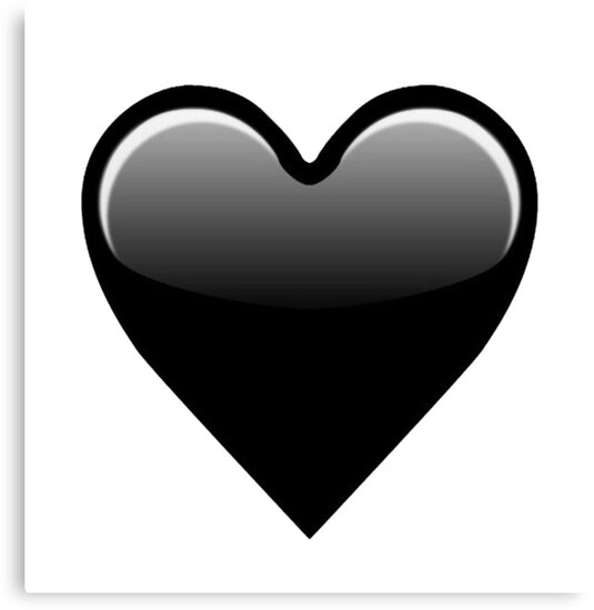 black heart emoji copy and paste
