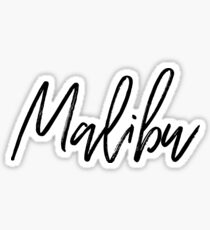 Malibu Sticker