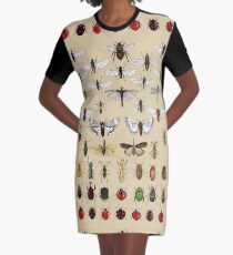 Entomology Insect studies collection Graphic T-Shirt Dress