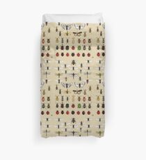 Entomology Insect studies collection Duvet Cover