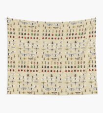 Entomology Insect studies collection Wall Tapestry