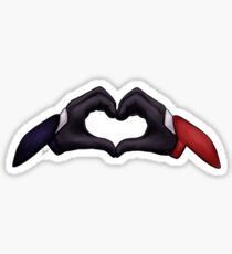 Sheith Heart Hands Sticker