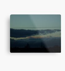 Threatening Metal Print