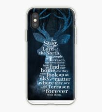 Throne of Glass - The Stag, the Lord of the North iPhone Case