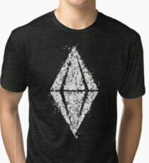 Camiseta de tejido mixto Sims