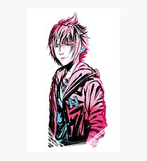 Prise von Blau, Strich von Pink Noct Ver. Fotodruck