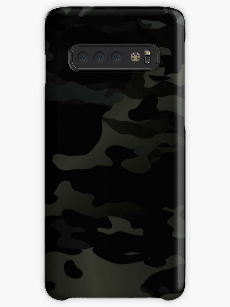 "Black MultiCam Phone Cases" Case & Skin for Samsung Galaxy by