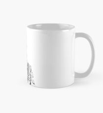 Toter Kopf (Schwarz-Weiß) Tasse (Standard)