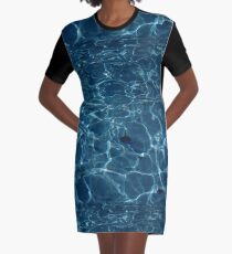 Diver Graphic T-Shirt Dress