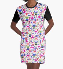 Gnom-Garten T-Shirt Kleid