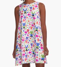 Gnome Garden A-Line Dress