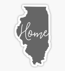 Illinois is Home Sticker