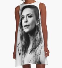 Elizabeth Olsen A-Line Dress