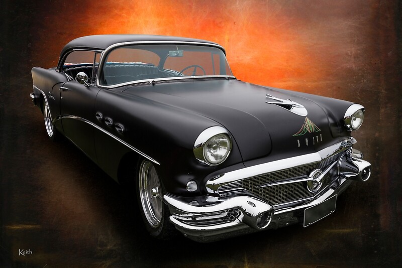 "56 Buick" by Hawley Designs | Redbubble