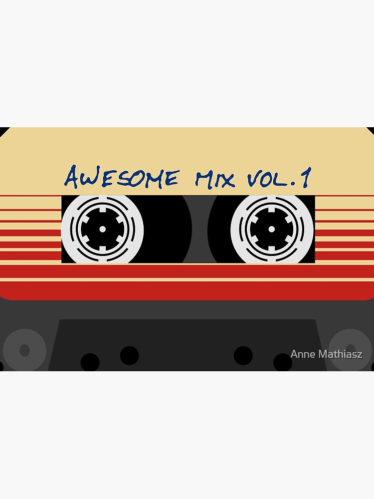 Awesome Mixtape Vol 1, Tape, Music, Retro by boom-art