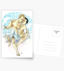 Morning Fluff Postcards