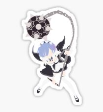 Rem Re:Zero Minimalist Sticker