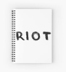 Riot Spiral Notebook