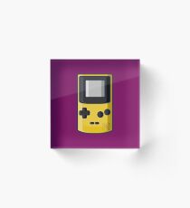 Retro: OG Game boy Color Acrylic Block
