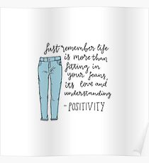 Love and understanding - positivity Poster