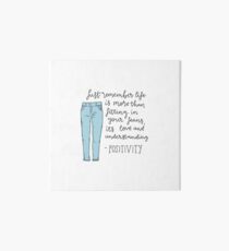 Love and understanding - positivity Art Board