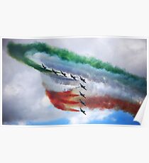 The Frecce Tricolori Poster