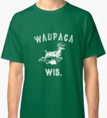 Das ursprüngliche Waupaca Wis. Fremderes Sachen-Hemd! - Dustins Hemd Classic T-Shirt