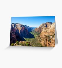 Angel's Landing Greeting Card